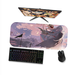 Mouse pad Frieren 3 - Anime Sousou no Frieren - Mousepad Gamer 90x40 80x40 60x40 70x30 - loja online