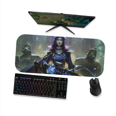 Mouse pad Arcane Caitlyn 2 - League of legends Mousepad Gamer - Mousepad 90x40 80x40 60x40 70x30 - loja online