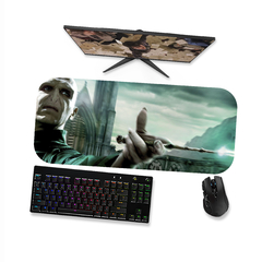 Mouse pad Gamer Harry Potter Voldemort 2 - Mousepad Gamer 90x40 80x40 60x40 70x30 - loja online