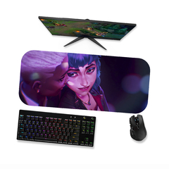 Mouse pad Arcane Ekko e Jinx 4 - League of legends Mousepad Gamer - Mousepad 90x40 80x40 60x40 70x30 - loja online
