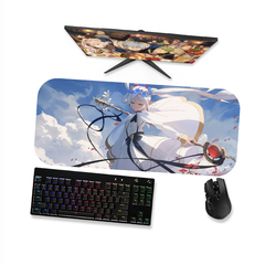 Mouse pad Frieren 5 - Anime Sousou no Frieren - Mousepad Gamer 90x40 80x40 60x40 70x30 - loja online