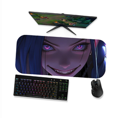 Mouse pad Arcane Jinx 9 - League of legends Mousepad Gamer 90x40 80x40 60x40 70x30 - loja online