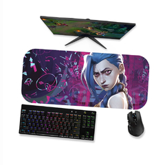 Mouse pad Arcane Jinx 9 - League of legends Mousepad Gamer 90x40 80x40 60x40 70x30 - RAIKG Store
