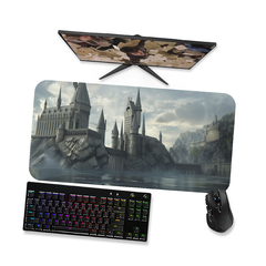 Imagem do Mouse pad Gamer Harry Potter Hogwarts 7 - Mousepad Gamer 90x40 80x40 60x40 70x30