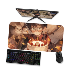 Imagem do Mouse pad gamer Harry Potter Aniversário 1 - Mousepad 90x40 80x40 60x40 70x30