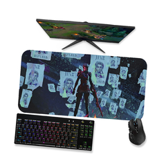 Mouse pad Arcane Caitlyn 4 - League of legends Mousepad Gamer - Mousepad 90x40 80x40 60x40 70x30 - loja online