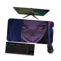 Imagem do Mouse pad Arcane Jinx 9 - League of legends Mousepad Gamer 90x40 80x40 60x40 70x30