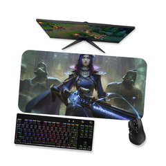 Imagem do Mouse pad Arcane Caitlyn 2 - League of legends Mousepad Gamer - Mousepad 90x40 80x40 60x40 70x30