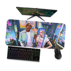 Mouse pad Arcane Ekko e Jinx 1 - League of legends Mousepad Gamer - Mousepad 90x40 80x40 60x40 70x30 - comprar online