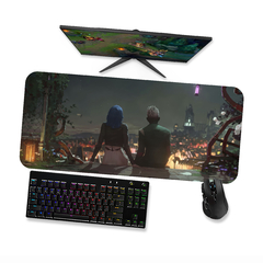 Mouse pad Arcane Ekko e Jinx 2 - League of legends Mousepad Gamer - Mousepad 90x40 80x40 60x40 70x30 - comprar online