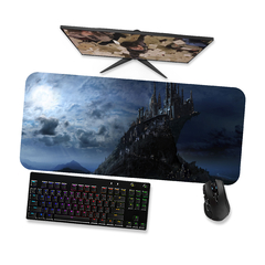 Mouse pad Gamer Harry Potter Hogwarts 4 - Mousepad Gamer 90x40 80x40 60x40 70x30 - comprar online