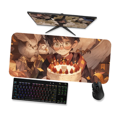 Mouse pad gamer Harry Potter Aniversário 1 - Mousepad 90x40 80x40 60x40 70x30 - comprar online