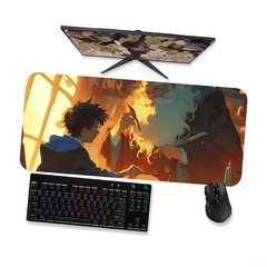 Mouse Pad Harry Potter e Dumbledore 1 - Mousepad Gamer 90x40 80x40 60x40 70x30 - comprar online