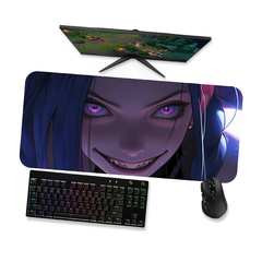 Mouse pad Arcane Jinx 9 - League of legends Mousepad Gamer 90x40 80x40 60x40 70x30 - comprar online