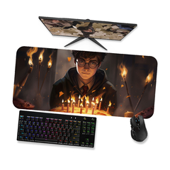 Mouse pad gamer Harry Potter Aniversário 2 - Mousepad 90x40 80x40 60x40 70x30 - comprar online