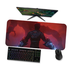 Mouse pad gamer Arcane Vi e Warwick 1 - Mousepad 90x40 80x40 60x40 70x30 - comprar online