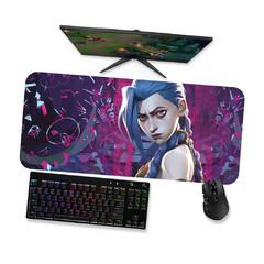 Mouse pad Arcane Jinx 9 - League of legends Mousepad Gamer 90x40 80x40 60x40 70x30