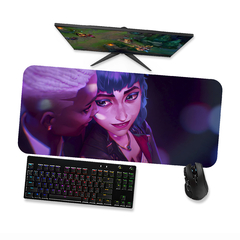 Mouse pad Arcane Ekko e Jinx 4 - League of legends Mousepad Gamer - Mousepad 90x40 80x40 60x40 70x30 - comprar online