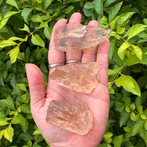 Citrino Bruto G Natural Verdadeiro - Não é Ametista Queimada - Uma Pedra de 39 a 59g