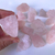 Quartzo Rosa Cristal Bruto Pedra Natural - P unidade de 10-30g