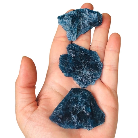 Apatita Bruta Pedra Natural Cristal Tamanho:T3 (15-20g)