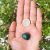 Pedra Malaquita Natural Verdadeira Rolada - M (Unidade)