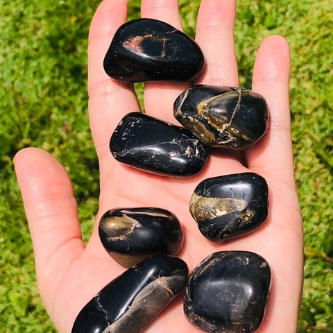 Onix Cristal Pedra Rolada Natural - M (Unidade)