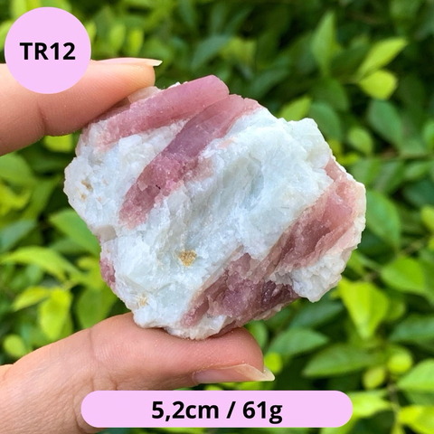 Turmalina Rosa Bruta Na Matriz - Pedra do Amor Incondicional - TR12