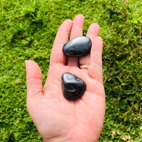Hematita Cristal Pedra Rolada Natural - G (Unidade)