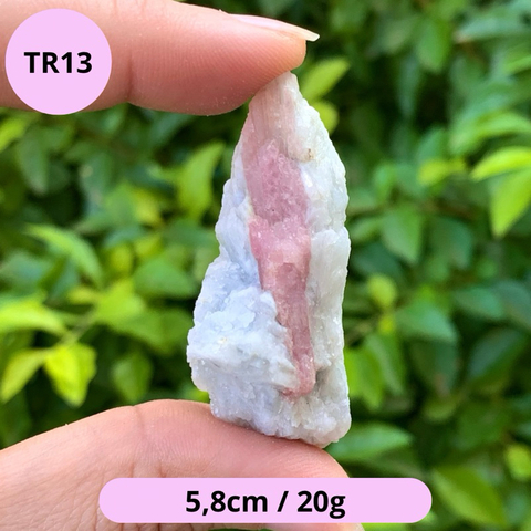 Turmalina Rosa Bruta Na Matriz - Pedra do Amor Incondicional - TR13