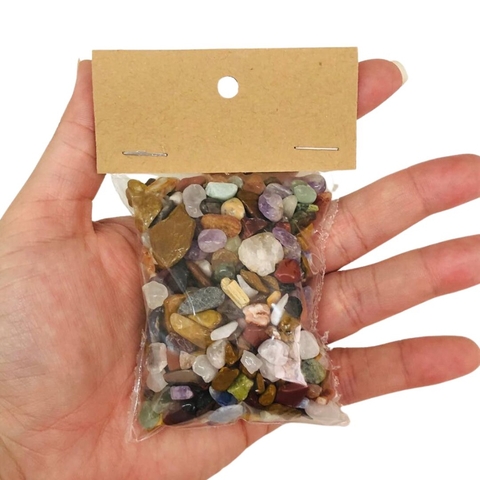 Pedras Mistas em Cascalho - Saquinho 100g