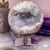 Esfera de Geodo de Cristal Cheio de Pontinhas