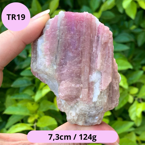 Turmalina Rosa Bruta Na Matriz - Pedra do Amor Incondicional - TR19