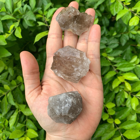 Quartzo Fume Pedra Bruta Natural - M