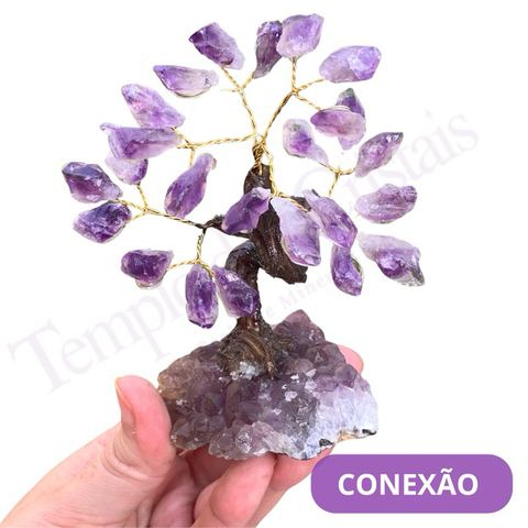 Árvores Realistas de Pedra Natural - Ametista