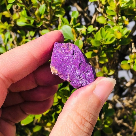 Purpurita Cristal Pedra Bruta Natural - P (Unidade)