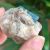 Canudo de Agua Marinha Azul em Matriz de Feldspato Peca Unica CM2 - Loja de Cristais e Pedras Naturais - Templo dos Cristais 