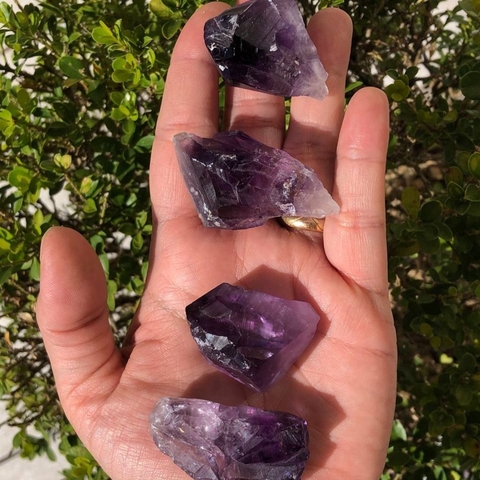Ametista Cristal Pedra Bruta Natural - G (Unidade)