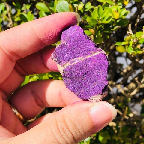 Purpurita Cristal Pedra Bruta Natural - M (Unidade)