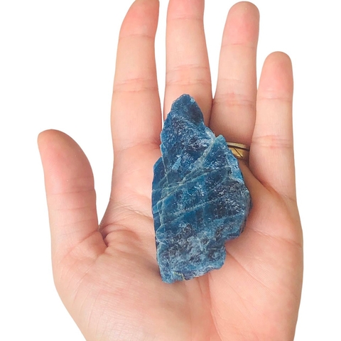 Apatita Bruta Pedra Bruta Cristal Natural Tamanhos grandes Tamanho:T7 (50-60g)