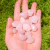 Quartzo Rosa Cristal Pedra Rolada Natural - P (Unidade)