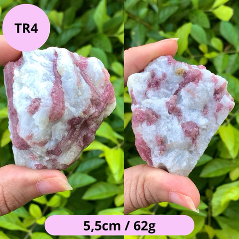 Turmalina Rosa Bruta Na Matriz - Pedra do Amor Incondicional - TR4