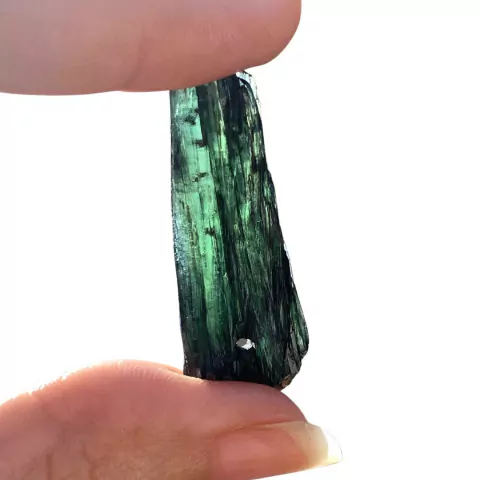 Vivianita Pedra Bruta Verdadeira Furada