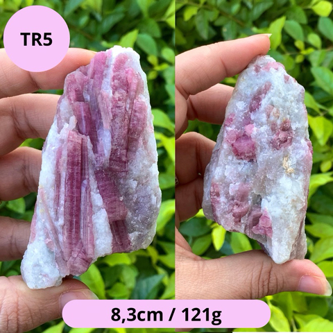 Turmalina Rosa Bruta Na Matriz - Pedra do Amor Incondicional - TR5