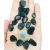 Obsidiana Negra Dourada Rolada Pedra Preta Natural - Mini (Unidade)