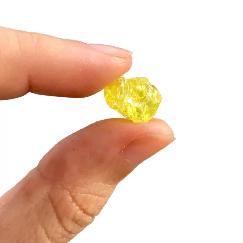 Enxofre Bruto Cristalizado 1 à 1,3cm - 1g