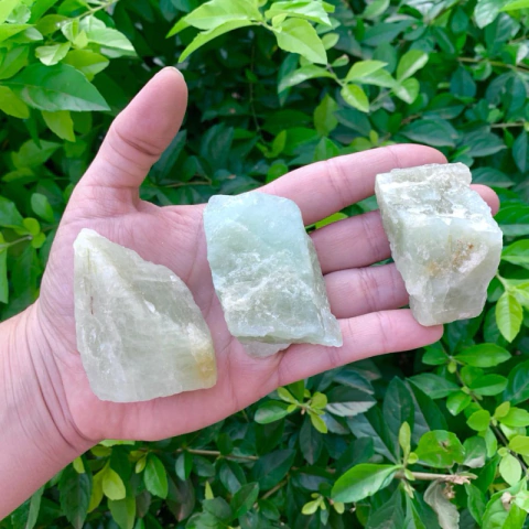 Agua Marinha Bruta Pedra Natural - G - 60 a 80g (Unidade)