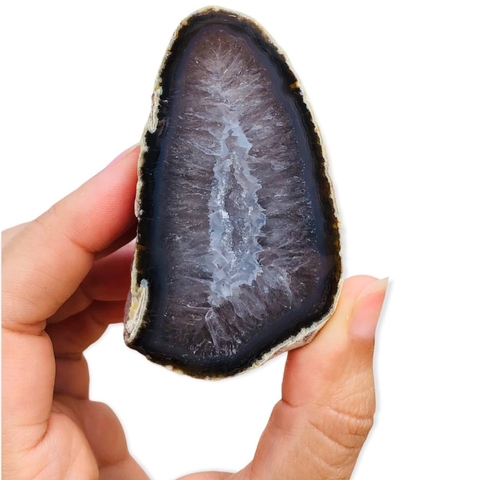 GEODO DE ÁGATA POLIDO PEDRA NATURAL PEÇA UNICA - 2
