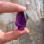 Ametista Roxo Intenso Extra RARIDADE Pedra Bruta Cristal Natural - Loja de Cristais e Pedras Naturais - Templo dos Cristais 