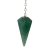 Pendulo de Quartzo Verde Cristal Pedra Natural - Radiestesia - Loja de Cristais e Pedras Naturais - Templo dos Cristais 